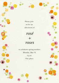 Dizzy Blooms - Garden Party Invitation by Felix Doolittle