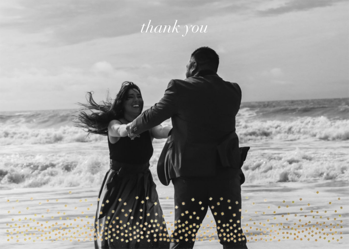 Jubilee II (Photo Save the Date) - Thank You Card by Kelly Wearstler