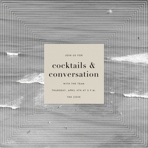 Frequency - Cocktail Party Invitation by Paperless Post