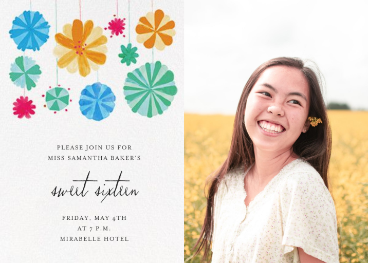 Blow Up the Balloons (Photo) - Invitation by Mr. Boddington's Studio