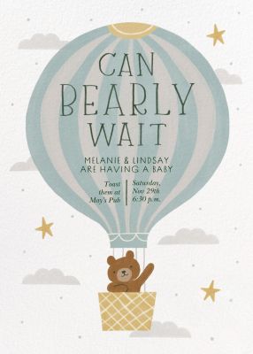 Balloon Bear - Paperless Post