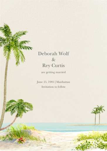 Key West - Save the Date by Felix Doolittle