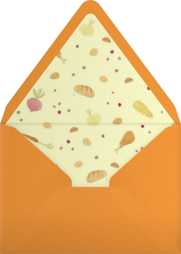 Thanksgiving Morsels - Paperless Post Envelope