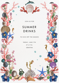 Oceana - Summer Party Invitation by Stephanie Fishwick