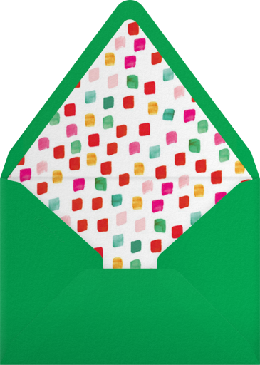 Colorful Bows - Mr. Boddington's Studio Envelope