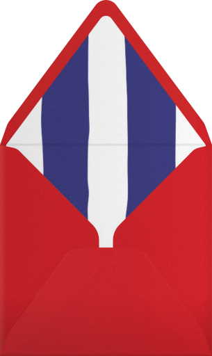 Fireworks - Paperless Post Envelope