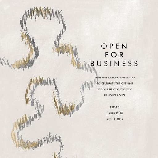 Revello - Launch Party Invitation by Kelly Wearstler