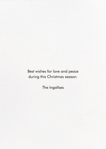 Pillar Box (UK) - Holiday Card by Paperless Post - Back