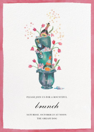 Buckets of Bubbles - Brunch Invitation by Happy Menocal