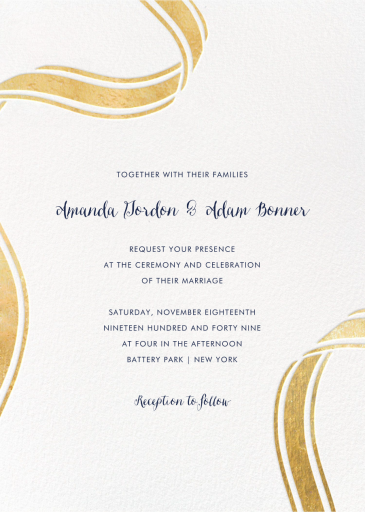 Ellis Hall II - Business Event Invitation by kate spade new york
