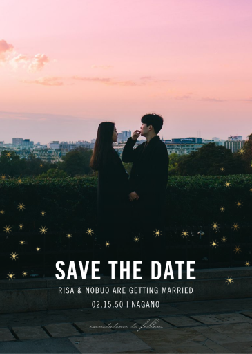 Celeste (Photo Save the Date) - Invitation by Paperless Post