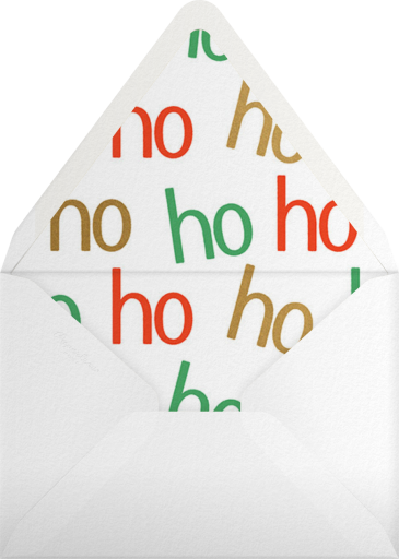 Top of the List - Paperless Post Envelope