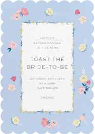 Pastel Roses - Bridal Shower Invitation by Meri Meri