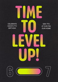 «Leveling Up», de Paperless Post