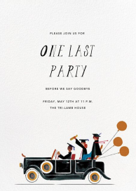 Road Trip to Portland - Graduation Party Invitation by Mr. Boddington's Studio