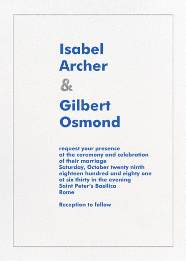 Bauhaus - Invitation by Crane & Co.