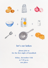 How to Make Latkes by Paperless Post