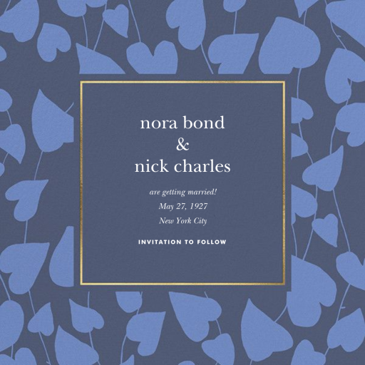 Climbing Hearts - Save the Date by kate spade new york