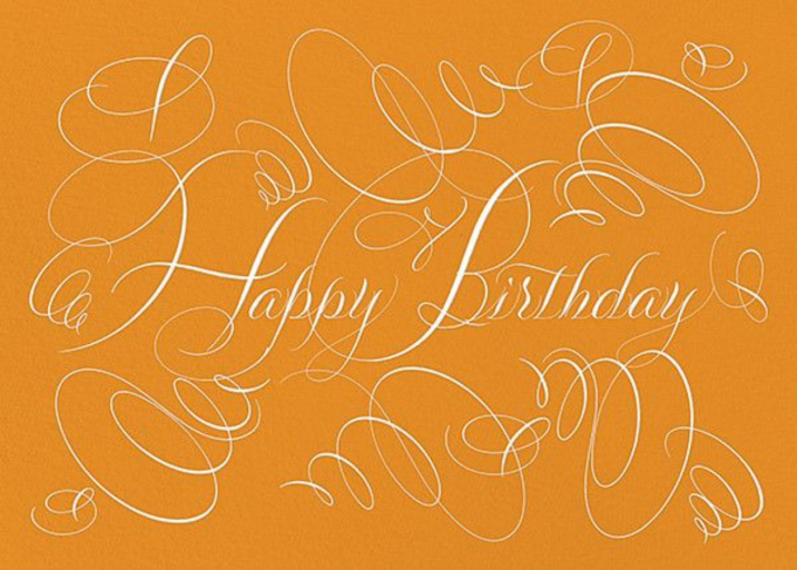 Happy Birthday - Birthday Card by Bernard Maisner
