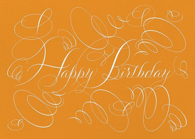 Happy Birthday - Birthday Card by Bernard Maisner