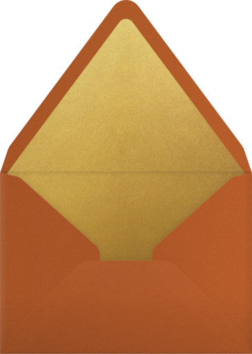 Lined Up - Paperless Post Envelope