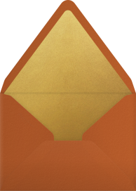 Lined Up - Paperless Post Envelope