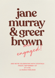 Noted - Engagement Party Invitation by Paperless Post