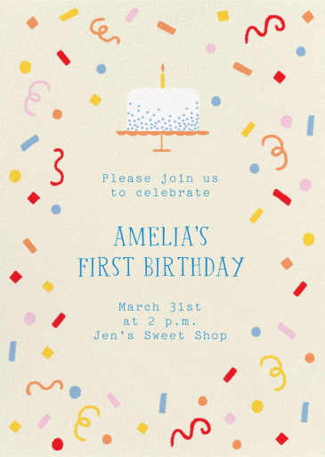 Birthday Confetti by Paperless Post