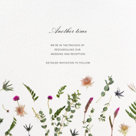 Fleurs Sauvage (Square) by Paperless Post