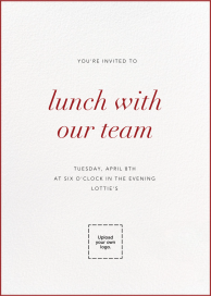 Ivory Stained Edge by Paperless Post