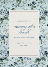Trellis Bloom - Wedding Brunch Invitation by Schumacher