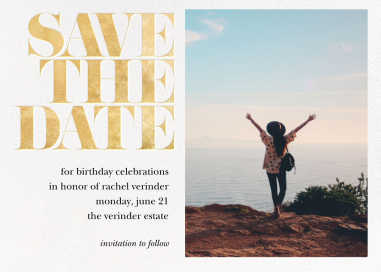 Vintage Book Save the Date (Photo) - Save the Date by kate spade new york