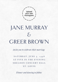 Refinement - Wedding Invitation by Paperless Post