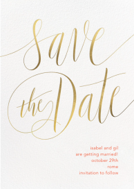 Saint-Preux - Save the Date by Paperless Post