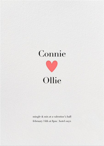 Who Loves Whom - Invitation by Paperless Post