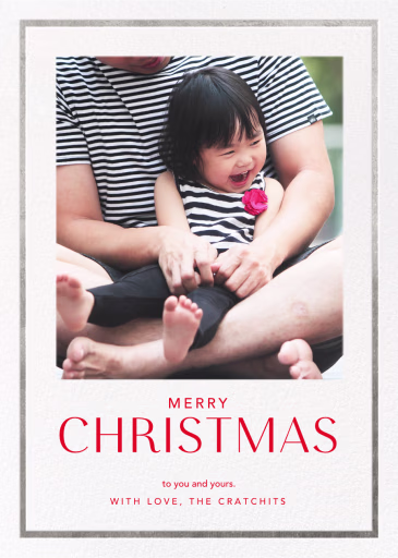 Let it Snow (Photo) - Christmas Card by Paperless Post