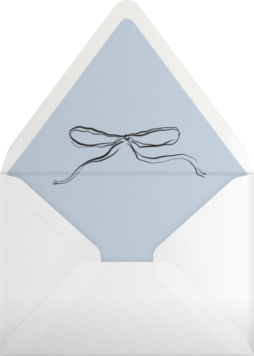 Ribbon Martini - Ten Story Stationery Envelope