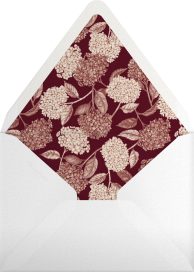 Hydrangea Border - Liberty Envelope