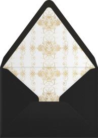 Triangles Border - Bernard Maisner Envelope