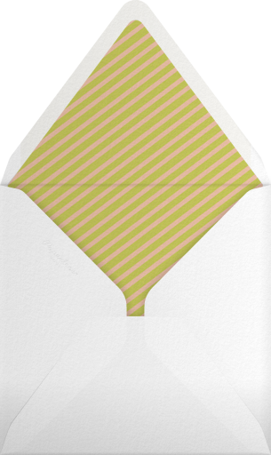 Circus Stripe - Paperless Post Envelope