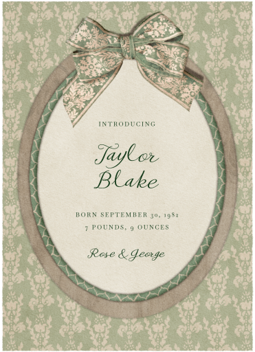 Baroque Bow - Announcement by Fin Fellowes