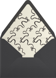 Painted Bow Cutout - Paperless Post Envelope