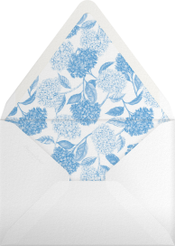 Hydrangea Border - Liberty Envelope