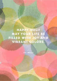 Birthday Watercolor by Crate & Barrel