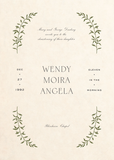 As Above - Baptism & Christening Invitation by Paperless Post