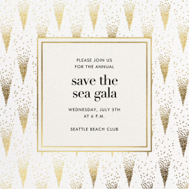 That's the Point - Gala Invitation by Jonathan Adler