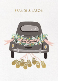 Just Married Getaway Thank You by Rifle Paper Co.