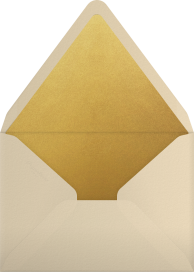 Gilded Fall - Paperless Post Envelope
