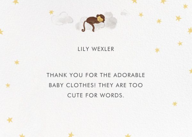 Starry Slumber (Stationery) - Stationery by Paperless Post