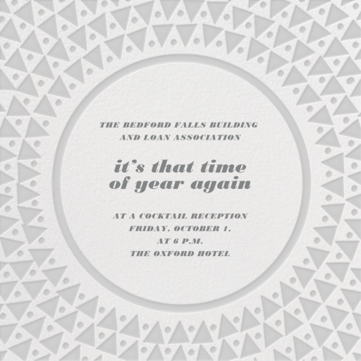 Radial Triangles - Corporate Reception Invitation by Paperless Post